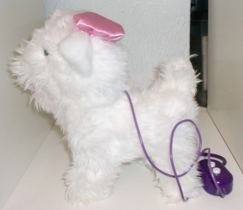 Battery operated white fluffy - ,