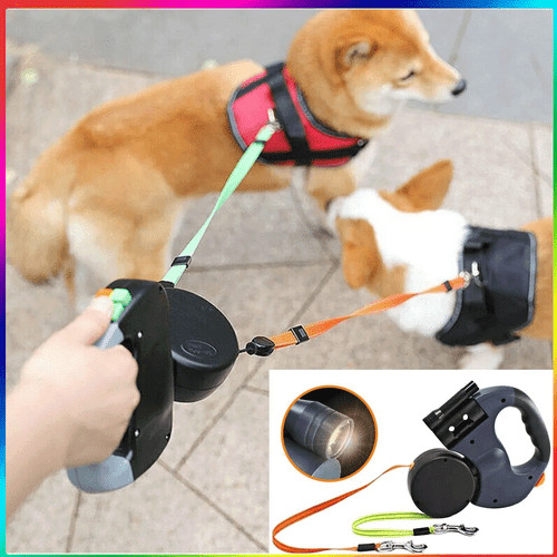 Dog leash rope braided pet - leash,