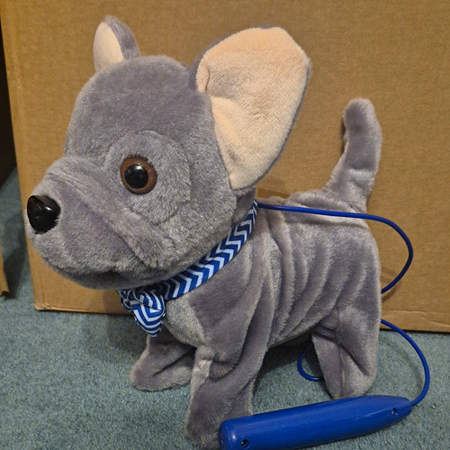 Pitter patter pets - grey, plush