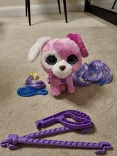 Fur Real Dog with Lead Walking